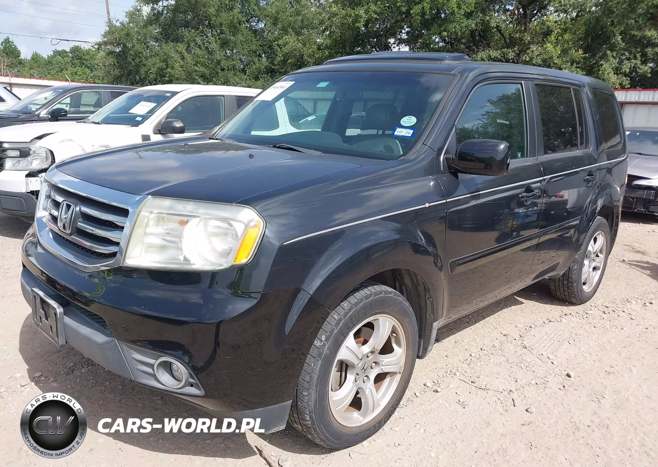 2012 Honda Pilot Ex-L VIN:5FNYF3H53CB025323 - 2