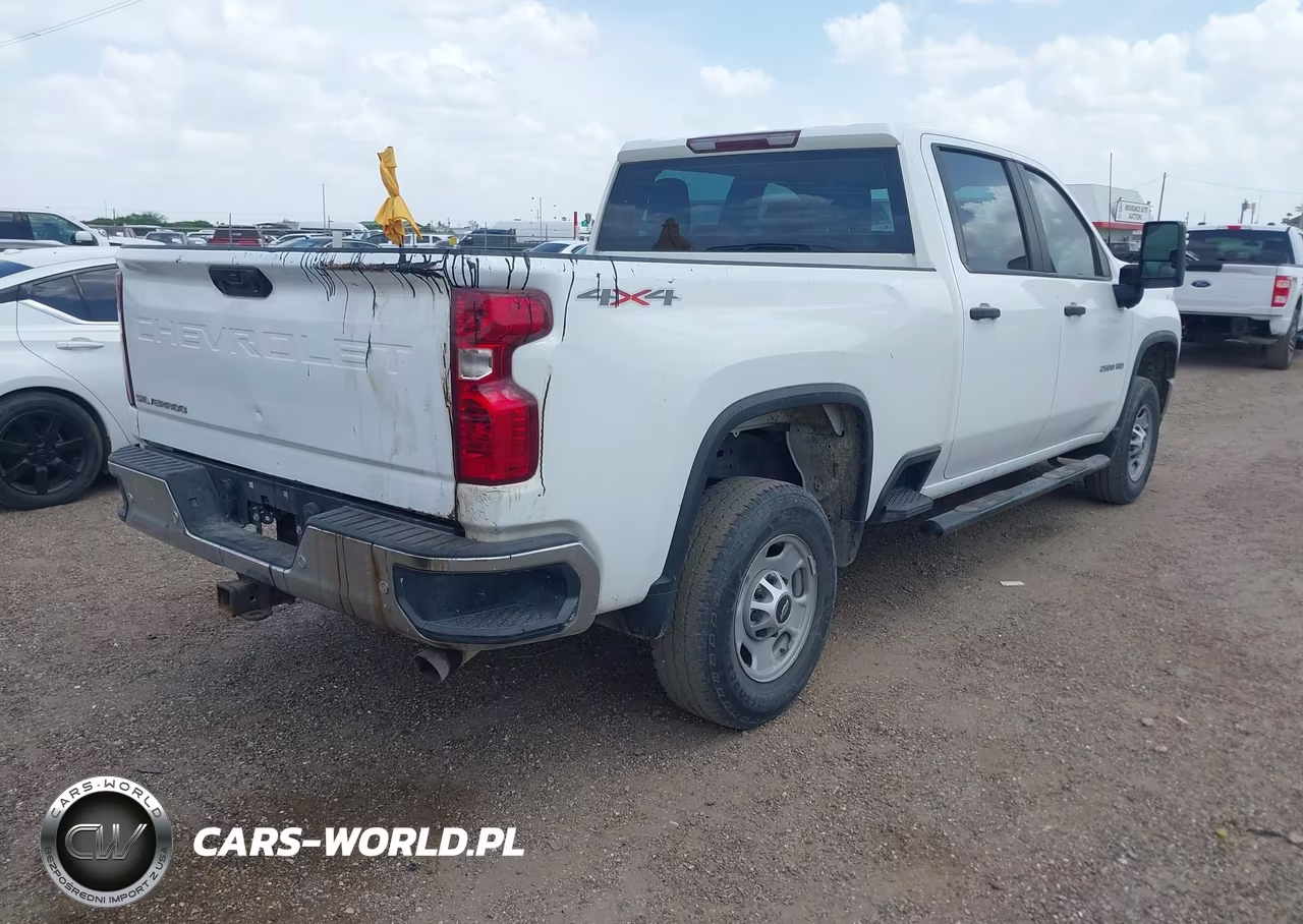 2022 Chevrolet Silverado 2500Hd 4Wd Standard Bed Wt VIN:1GC4YLE70NF193630 - 4