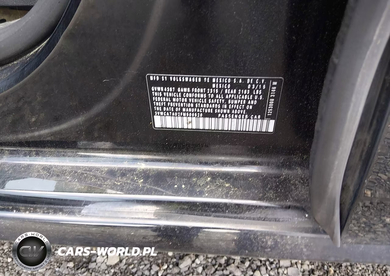 2015 Volkswagen Golf Sportwagen Tdi S 4-Door VIN:3VWCA7AU2FM506520 - 9