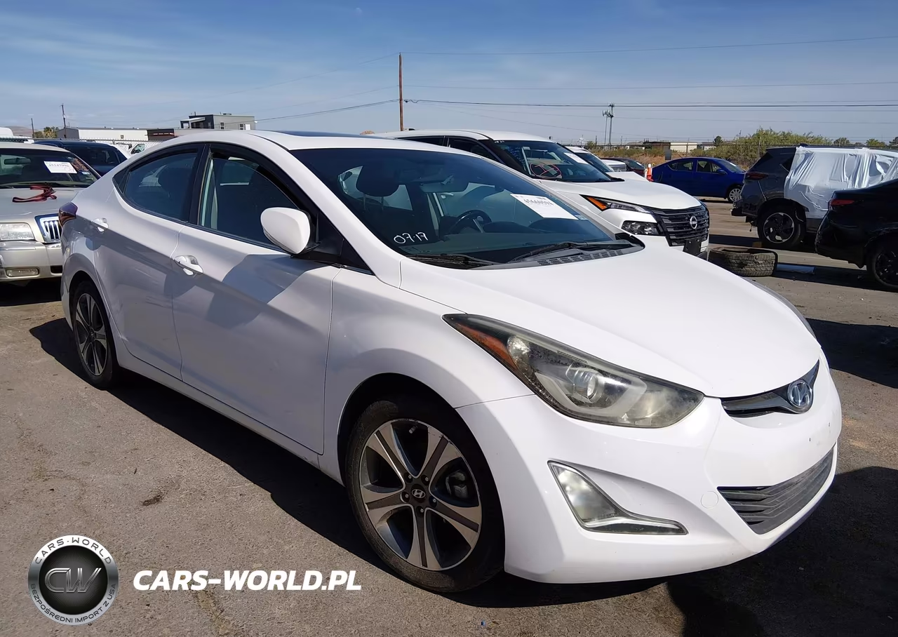 2015 Hyundai Elantra Sport VIN:KMHDH4AH3FU227153 - 1