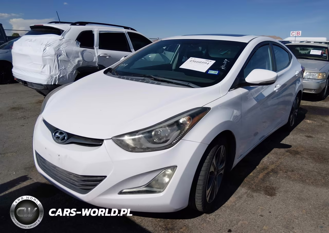 2015 Hyundai Elantra Sport VIN:KMHDH4AH3FU227153 - 2