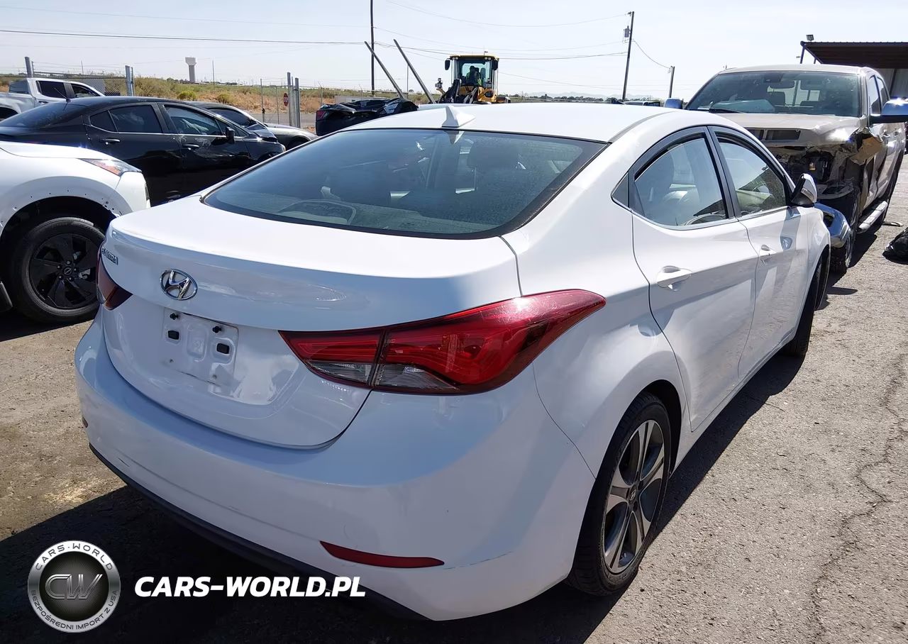 2015 Hyundai Elantra Sport VIN:KMHDH4AH3FU227153 - 4