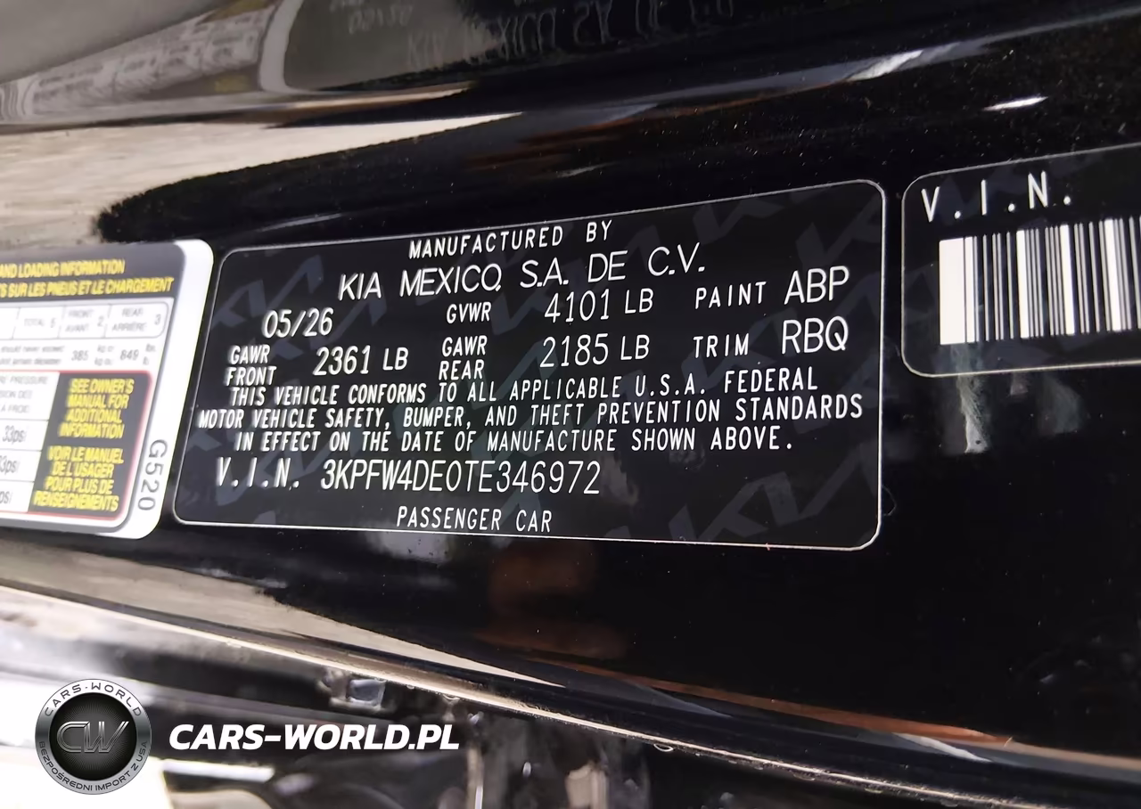 2026 Kia K4 Gt-Line VIN:3KPFW4DE0TE346972 - 9