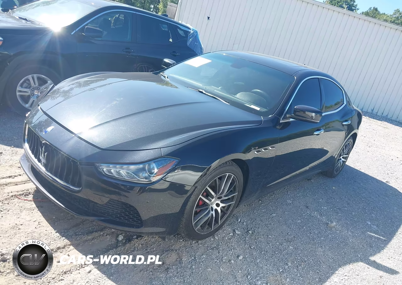 2014 Maserati Ghibli VIN:ZAM57XSAXE1085538 - 2