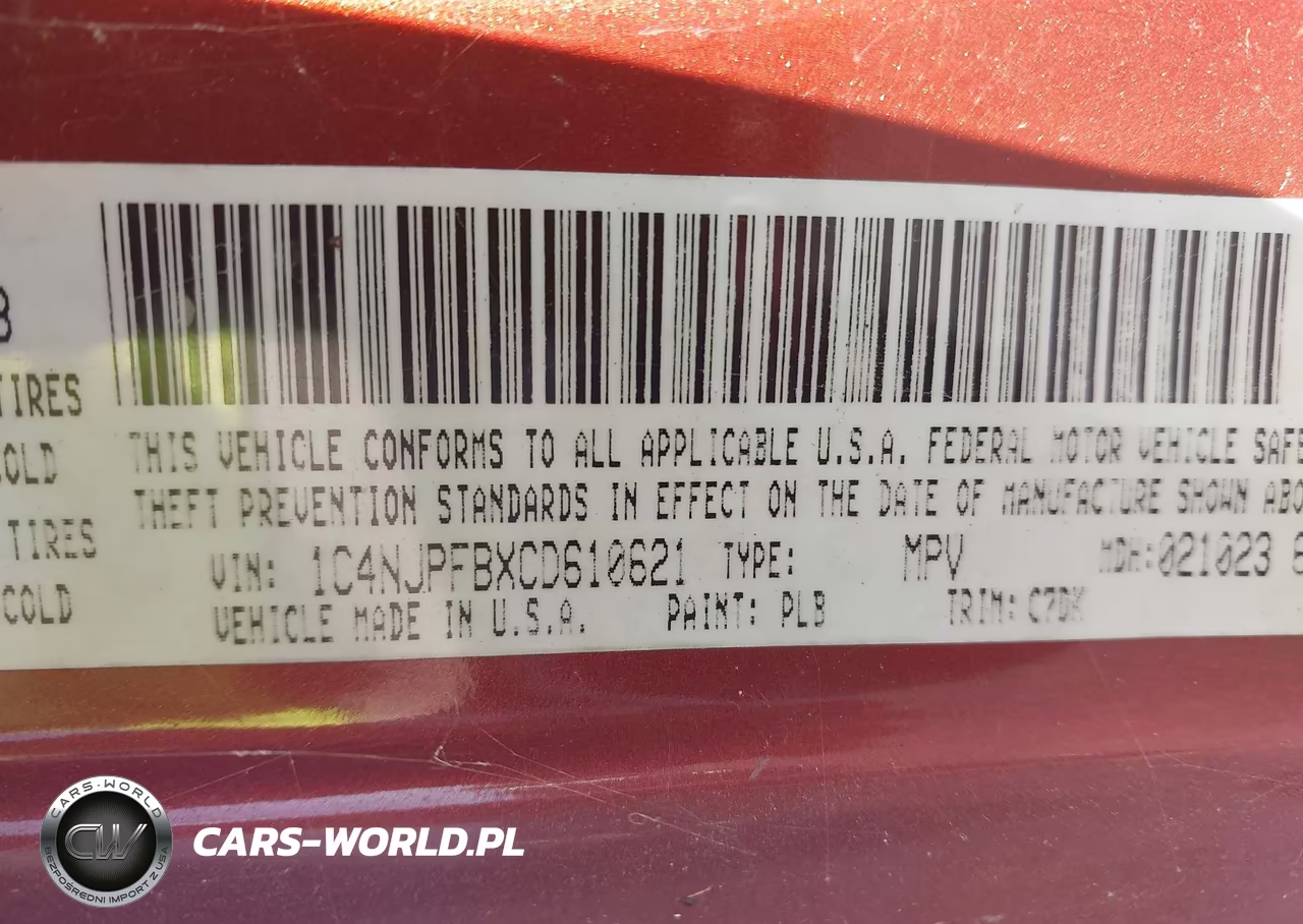 2012 Jeep Patriot Latitude VIN:1C4NJPFBXCD610621 - 9