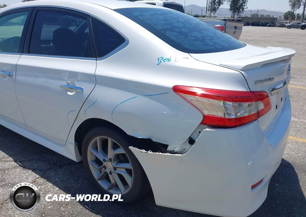 2013 Nissan Sentra Sr VIN:3N1AB7AP8DL643825 - 6
