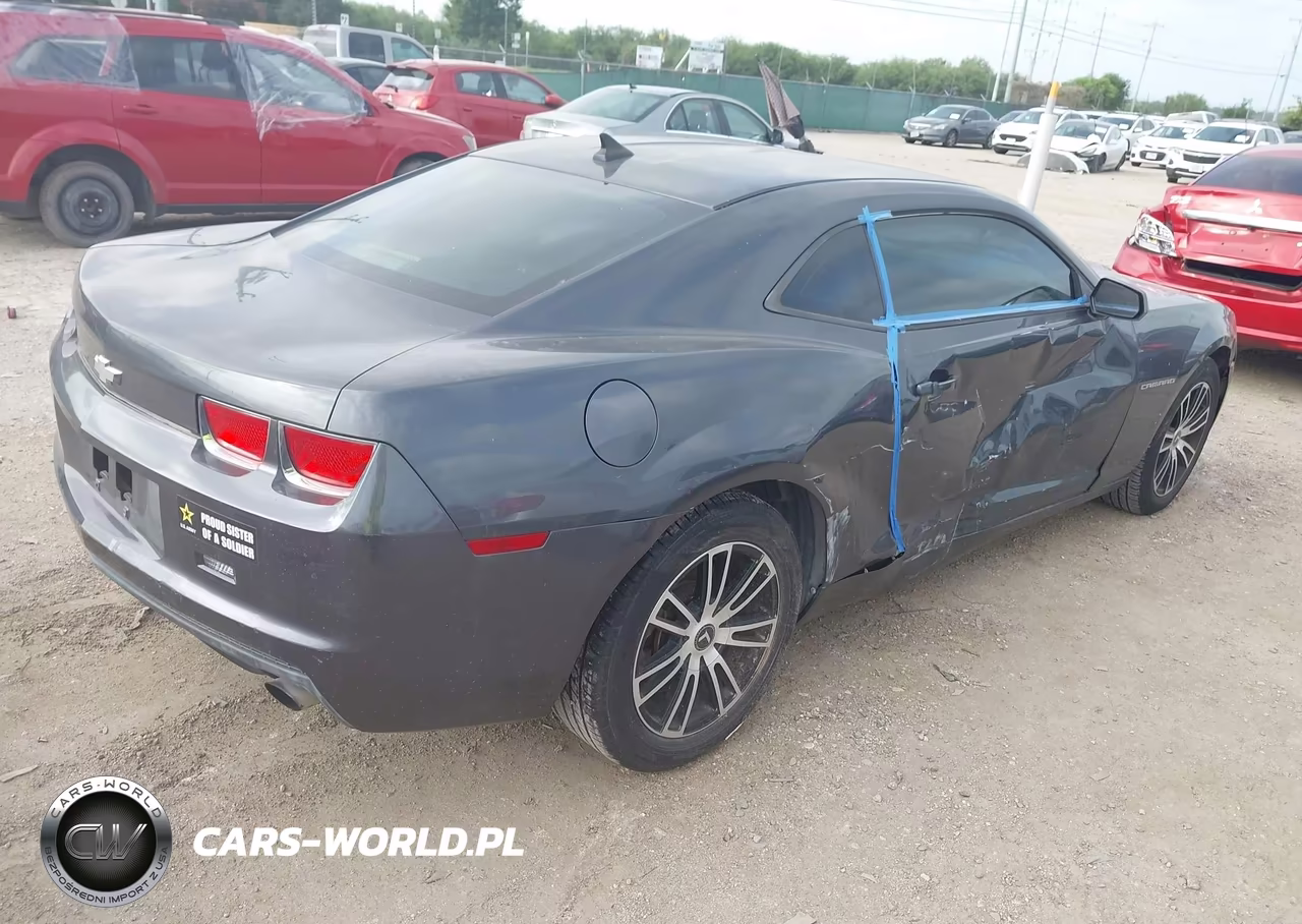 2011 Chevrolet Camaro 2Ls VIN:2G1FA1ED1B9124613 - 4