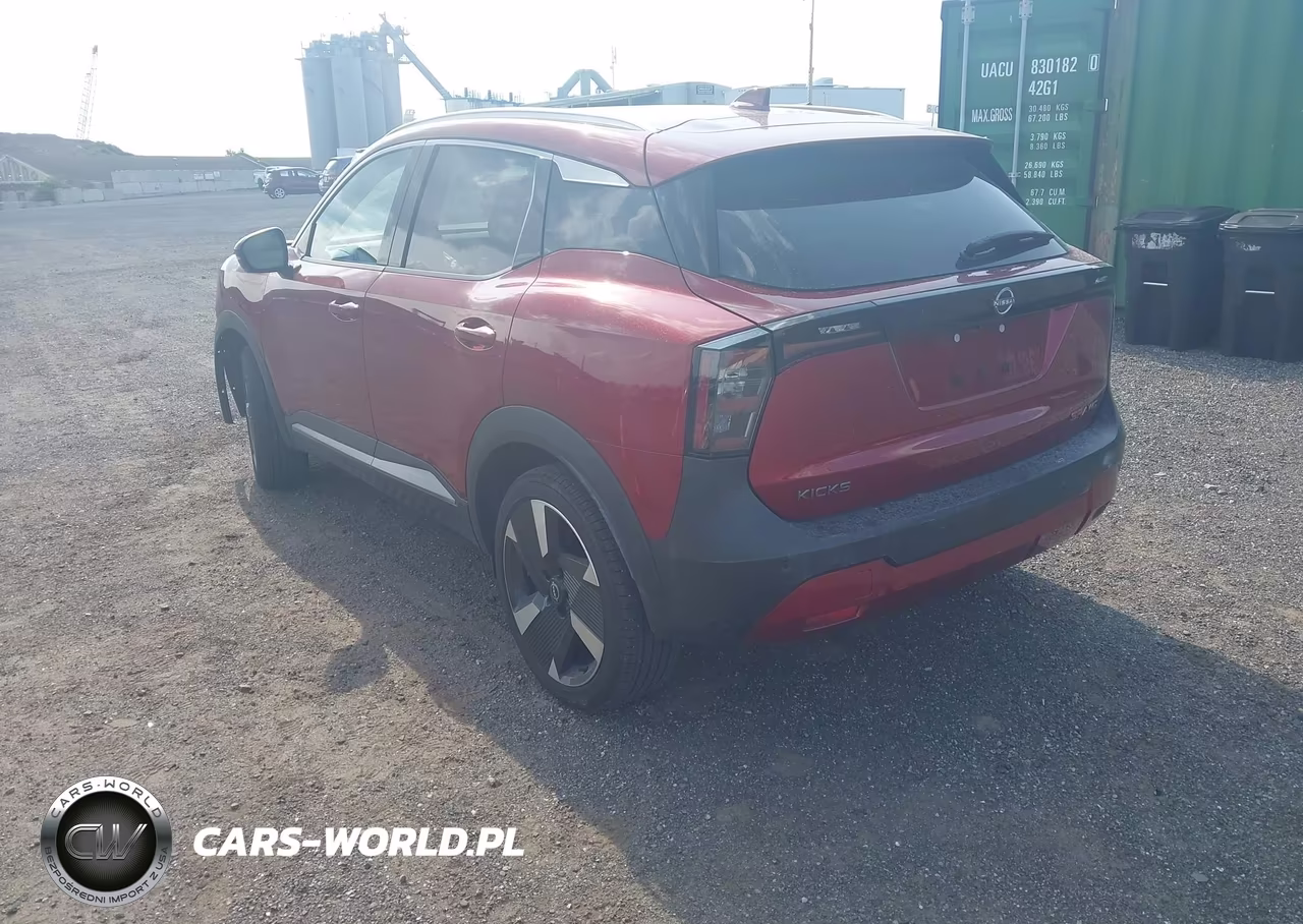 2025 Nissan Kicks Sr Intelligent Awd VIN:3N8AP6DD9SL432015 - 3