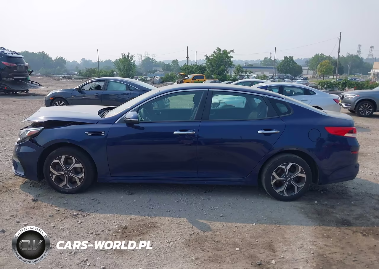2019 Kia Optima Lx VIN:5XXGT4L38KG277631 - 13