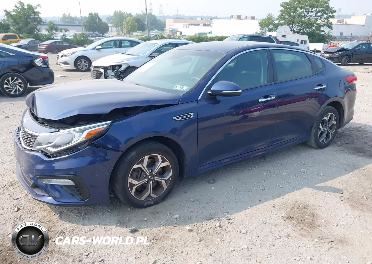 2019 Kia Optima Lx VIN:5XXGT4L38KG277631 - 2