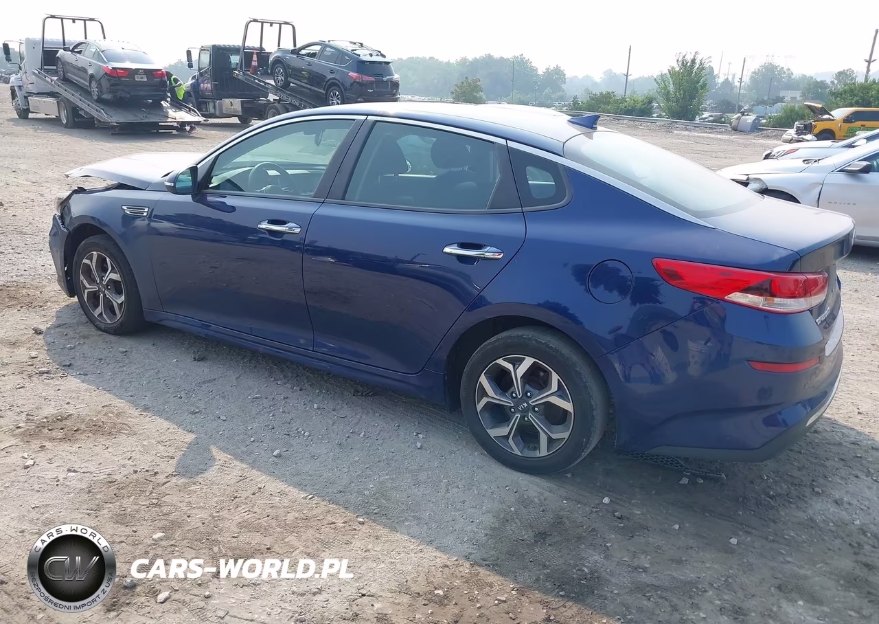 2019 Kia Optima Lx VIN:5XXGT4L38KG277631 - 3
