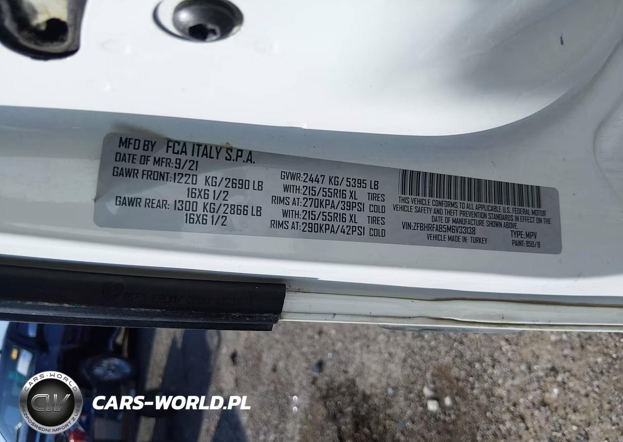 2021 Ram Promaster City Tradesman VIN:ZFBHRFAB5M6V33138 - 9