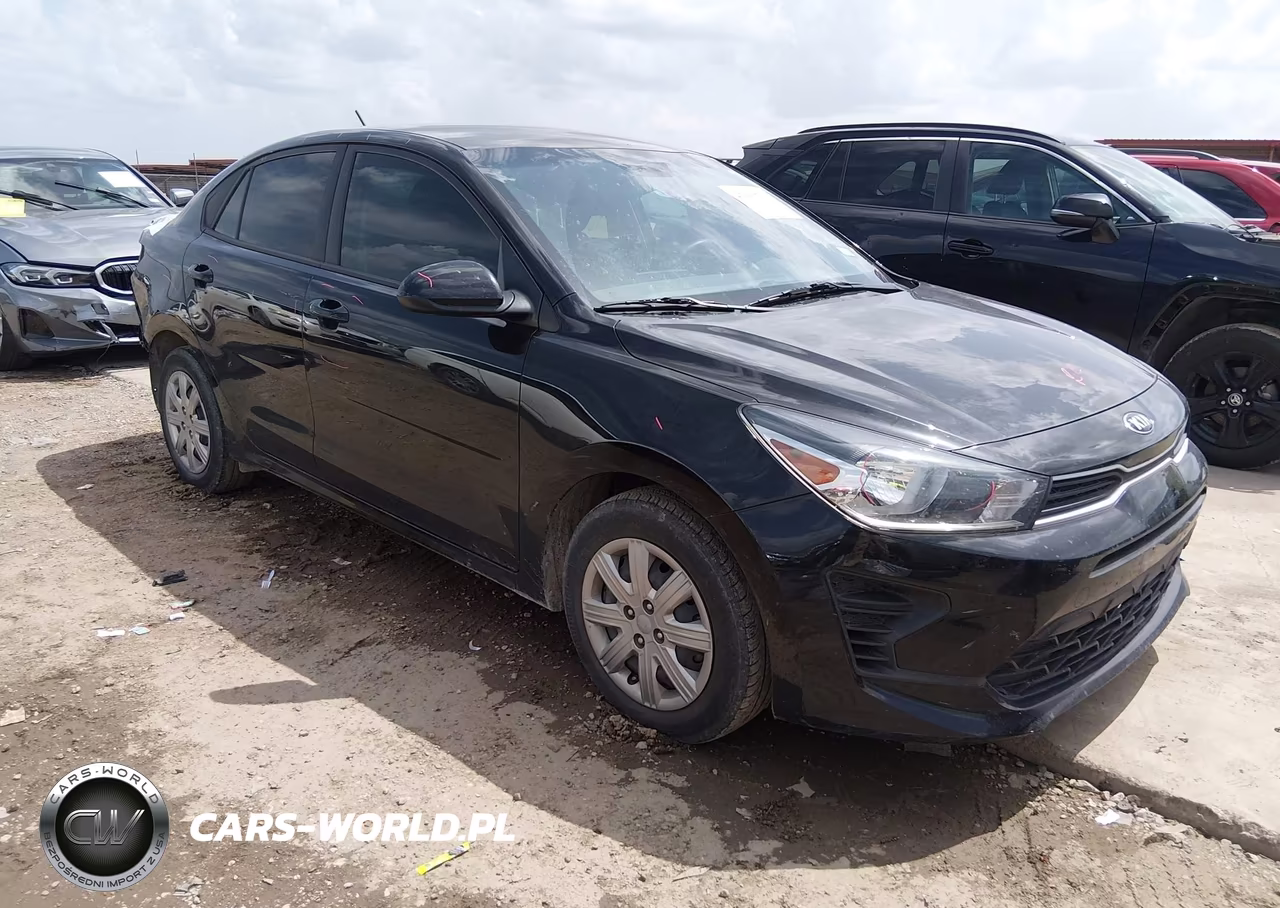 2021 Kia Rio Lx VIN:3KPA24ADXME408218 - 1