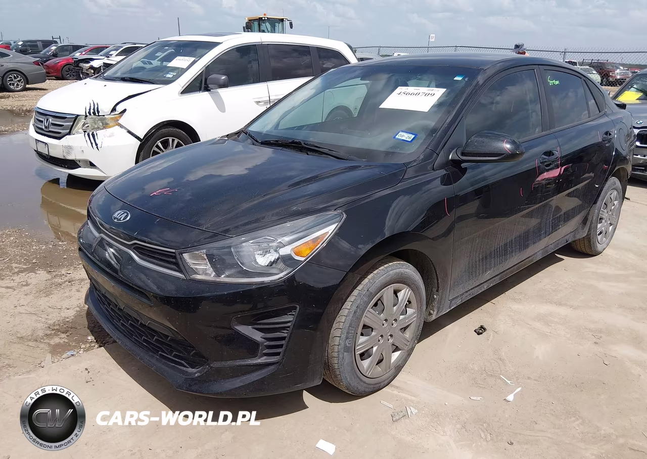 2021 Kia Rio Lx VIN:3KPA24ADXME408218 - 2