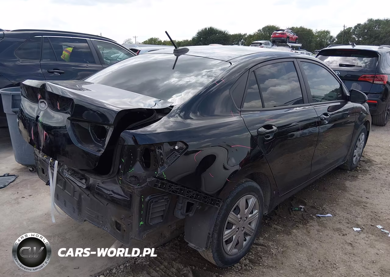 2021 Kia Rio Lx VIN:3KPA24ADXME408218 - 4