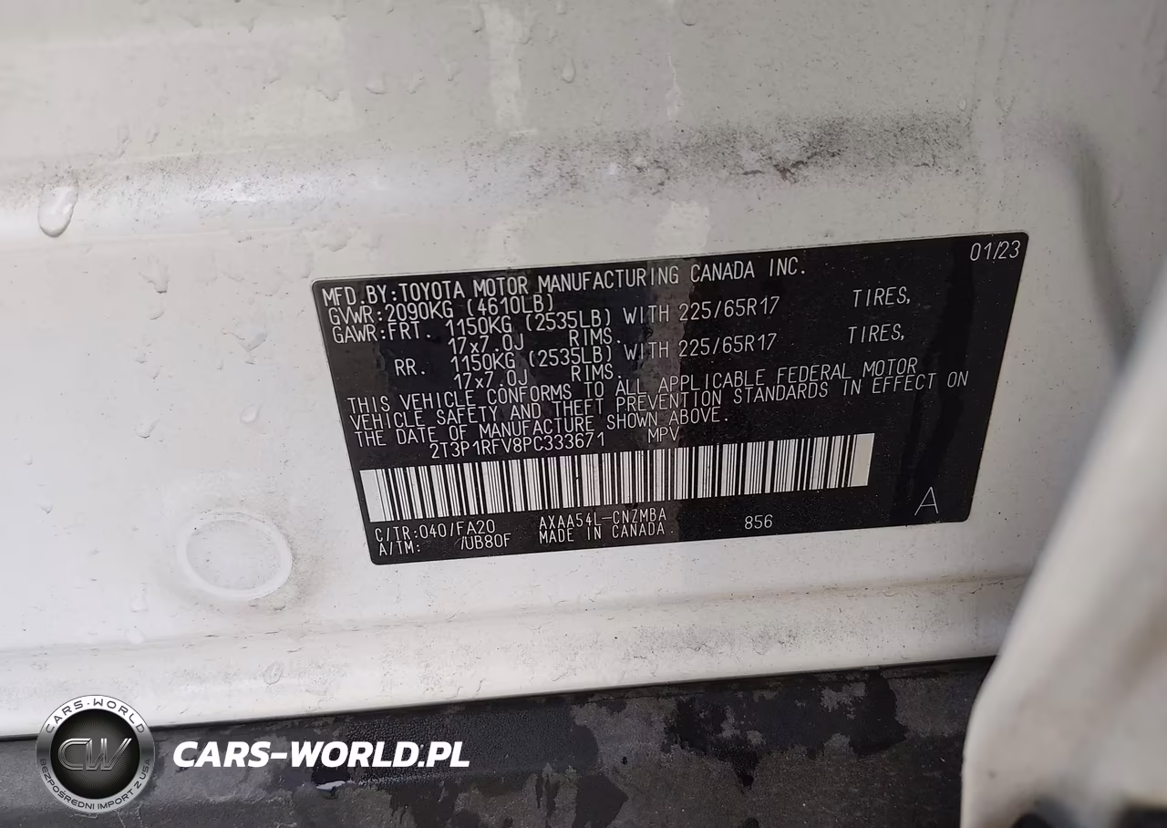 2023 Toyota Rav4 Xle VIN:2T3P1RFV8PC333671 - 9