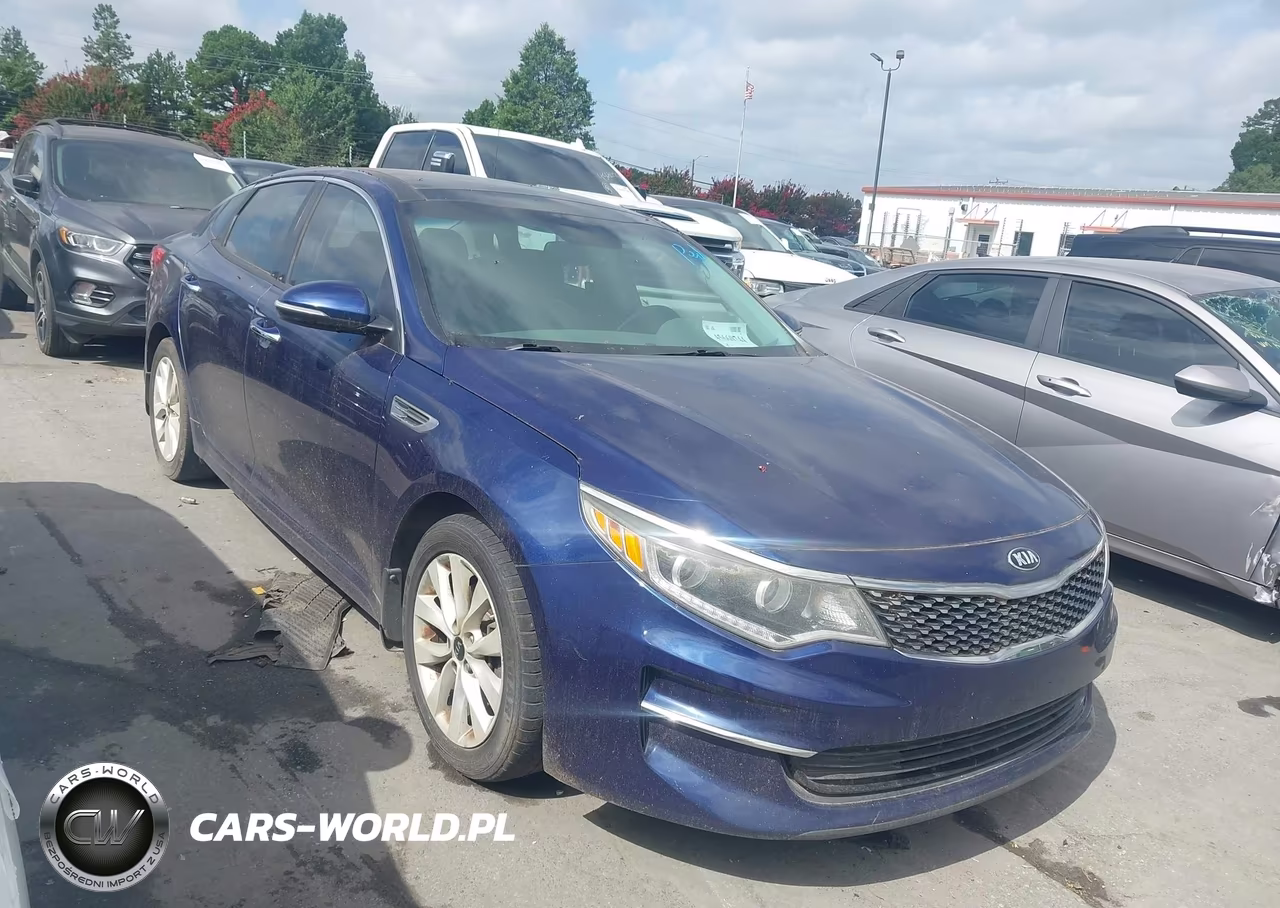 2016 Kia Optima Ex VIN:5XXGU4L38GG006587 - 1