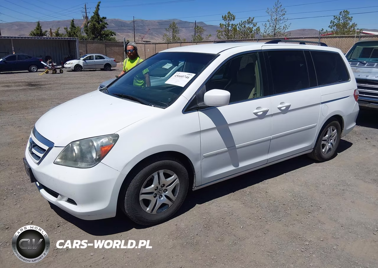 2006 Honda Odyssey Ex VIN:5FNRL38406B407771 - 2