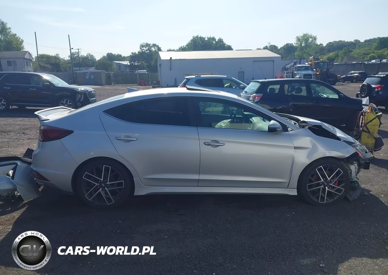 2019 Hyundai Elantra Sport VIN:KMHD04LB4KU887308 - 13
