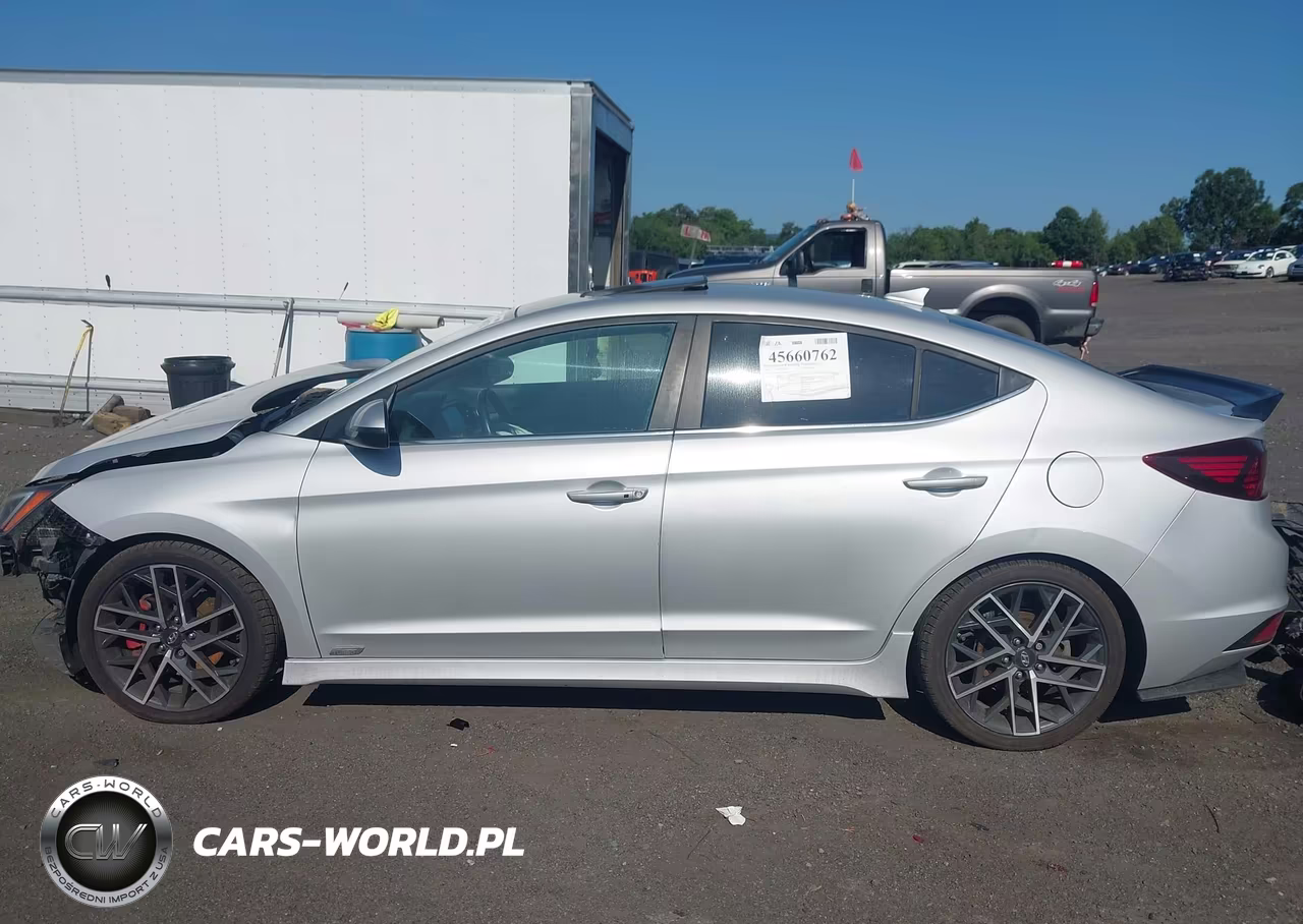 2019 Hyundai Elantra Sport VIN:KMHD04LB4KU887308 - 14