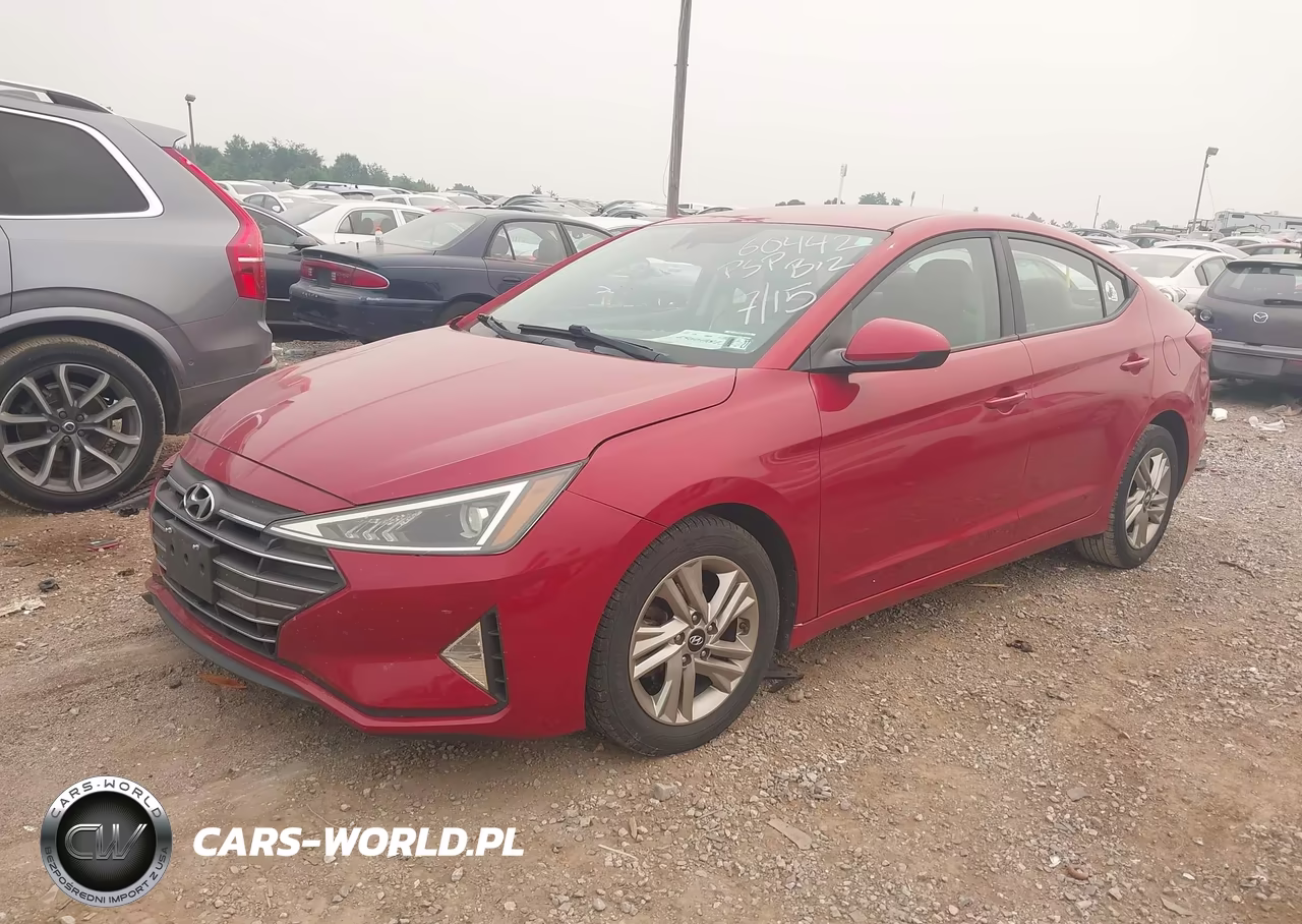2020 Hyundai Elantra Sel VIN:5NPD84LF9LH510789 - 2