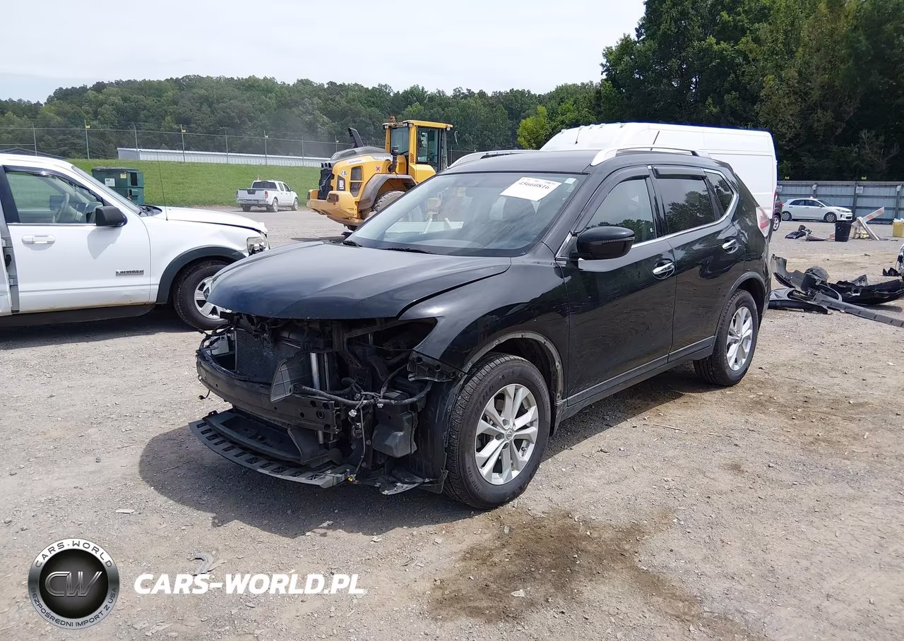 2016 Nissan Rogue Sv VIN:KNMAT2MT6GP656880 - 2