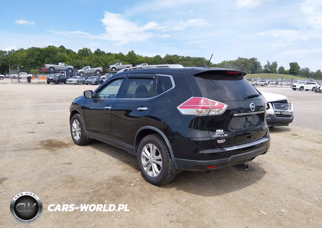 2016 Nissan Rogue Sv VIN:KNMAT2MT6GP656880 - 3