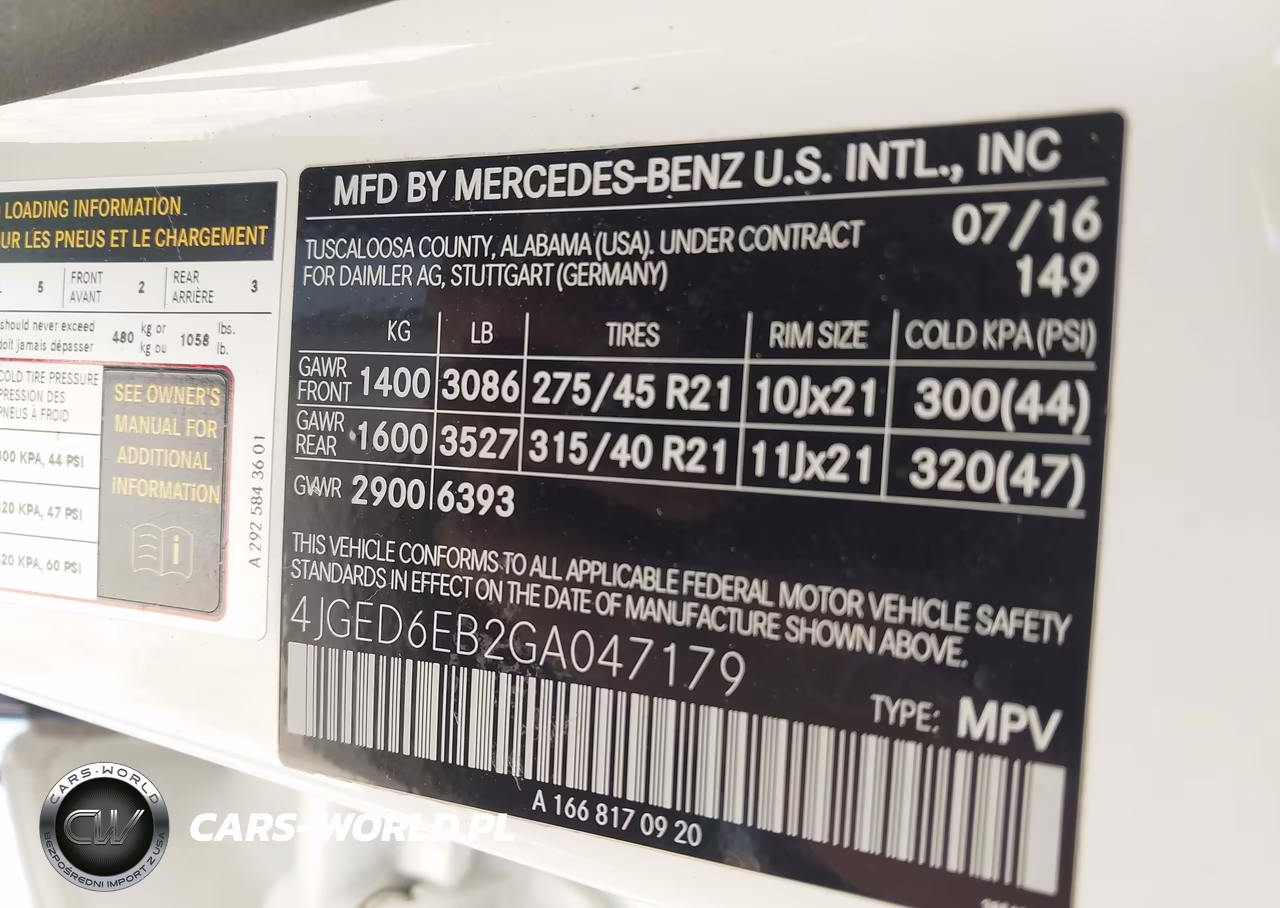 2016 Mercedes-Benz Gle 450 Amg Coupe 4Matic VIN:4JGED6EB2GA047179 - 9