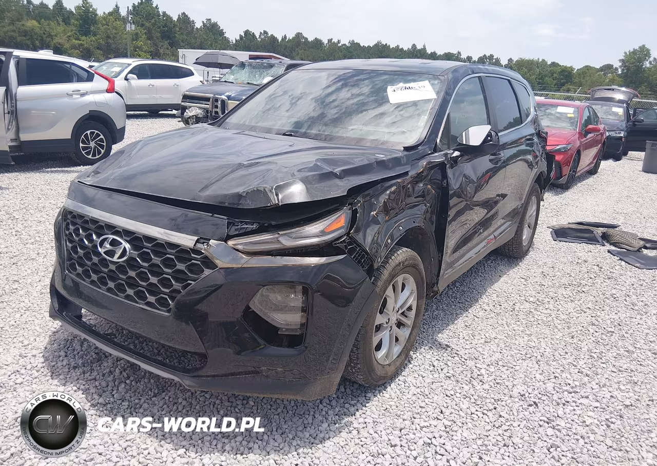 2019 Hyundai Santa Fe Se VIN:5NMS23AD2KH005709 - 2