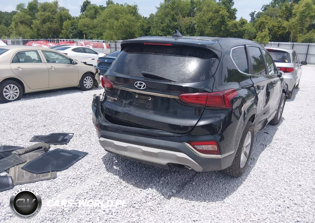 2019 Hyundai Santa Fe Se VIN:5NMS23AD2KH005709 - 4