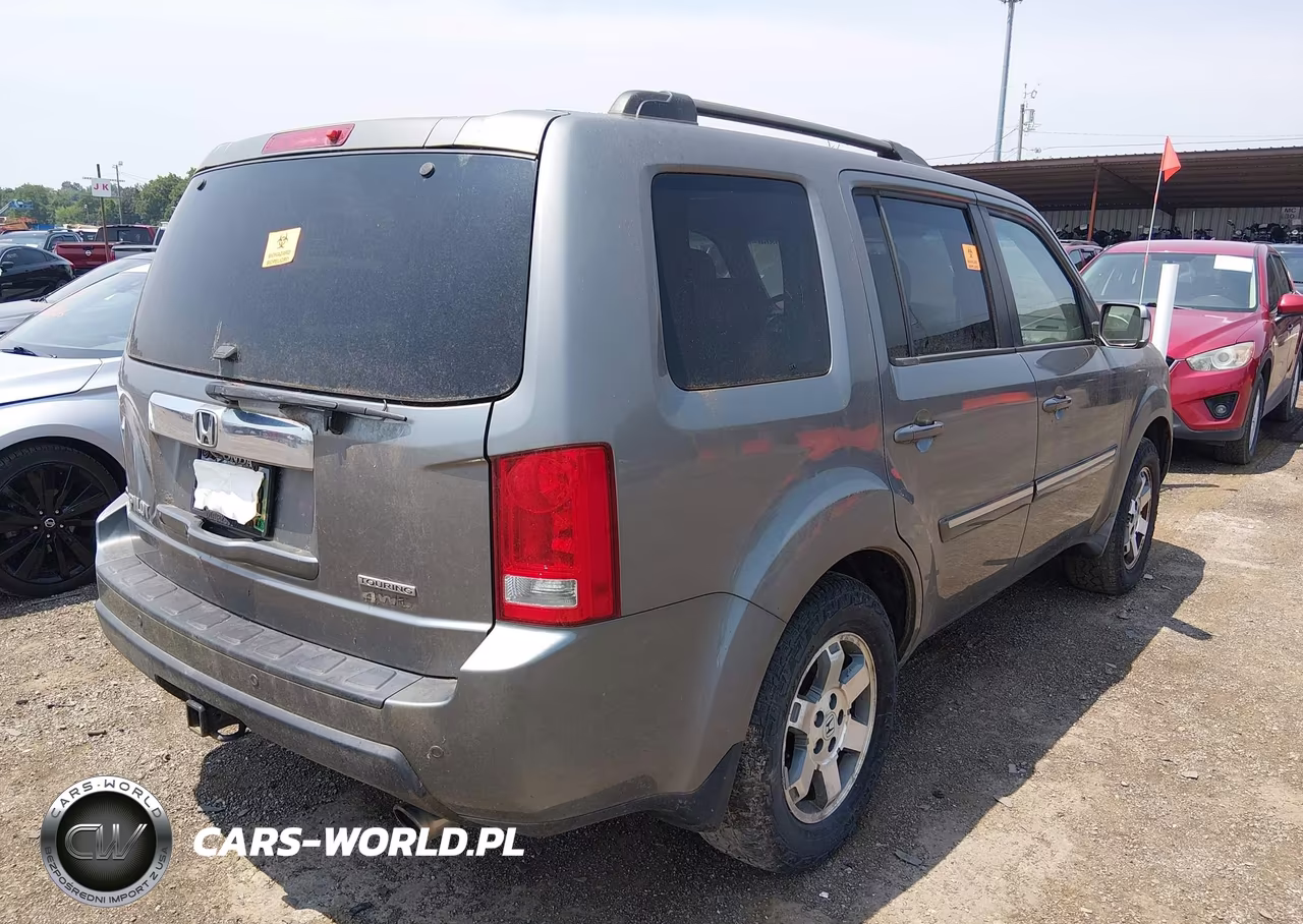 2009 Honda Pilot Touring VIN:5FNYF489X9B031282 - 4