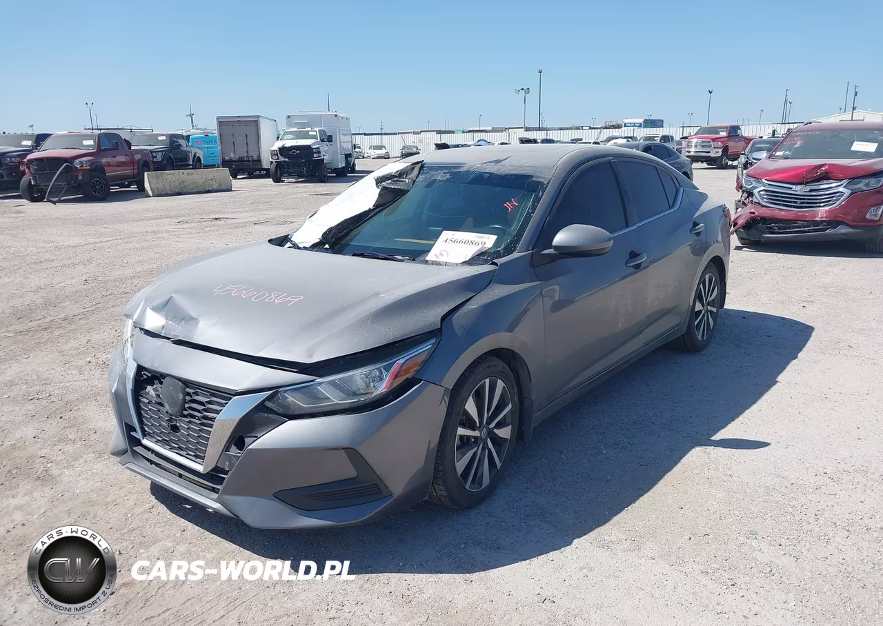 2021 Nissan Sentra Sv Xtronic Cvt VIN:3N1AB8CV5MY309269 - 2
