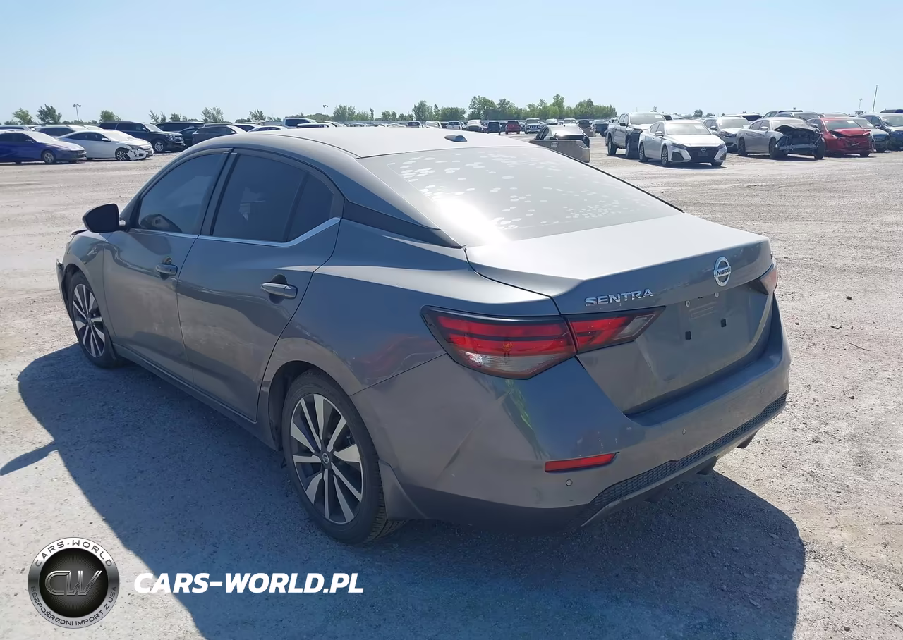 2021 Nissan Sentra Sv Xtronic Cvt VIN:3N1AB8CV5MY309269 - 3