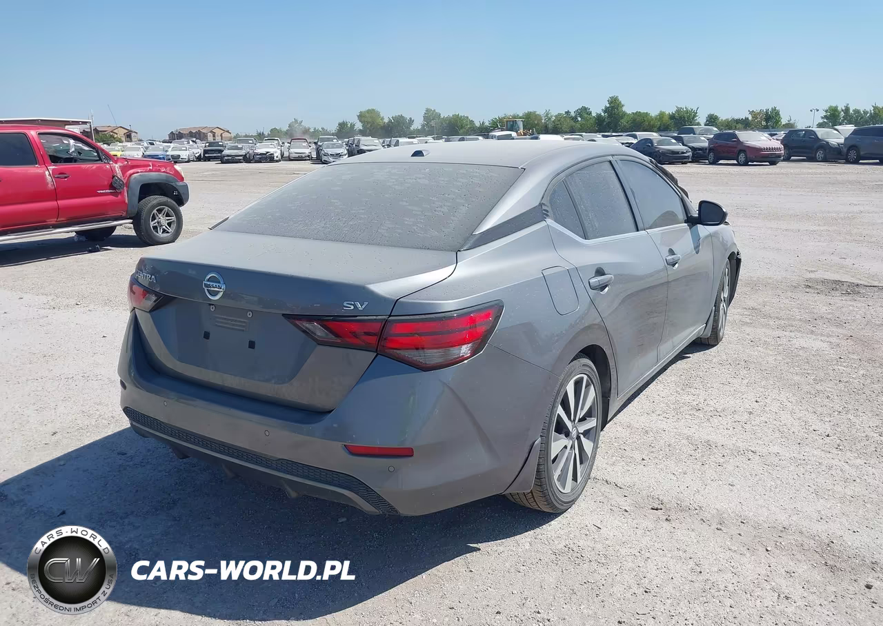 2021 Nissan Sentra Sv Xtronic Cvt VIN:3N1AB8CV5MY309269 - 4