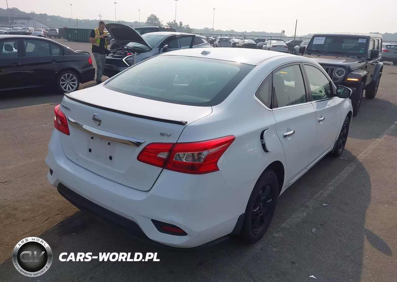 2017 Nissan Sentra Sv VIN:3N1AB7AP0HY321592 - 4