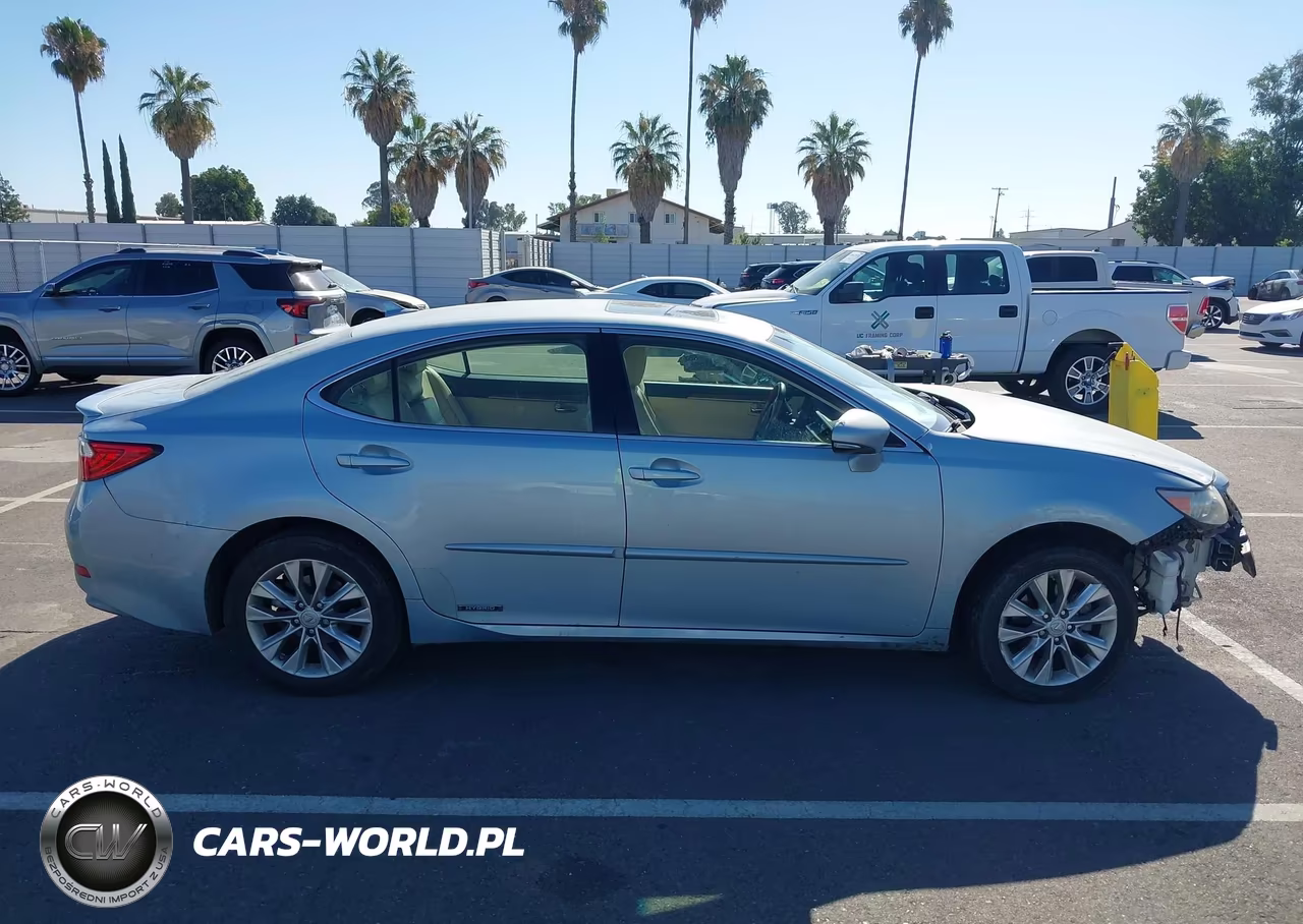 2013 Lexus Es 300H VIN:JTHBW1GG0D2031760 - 13