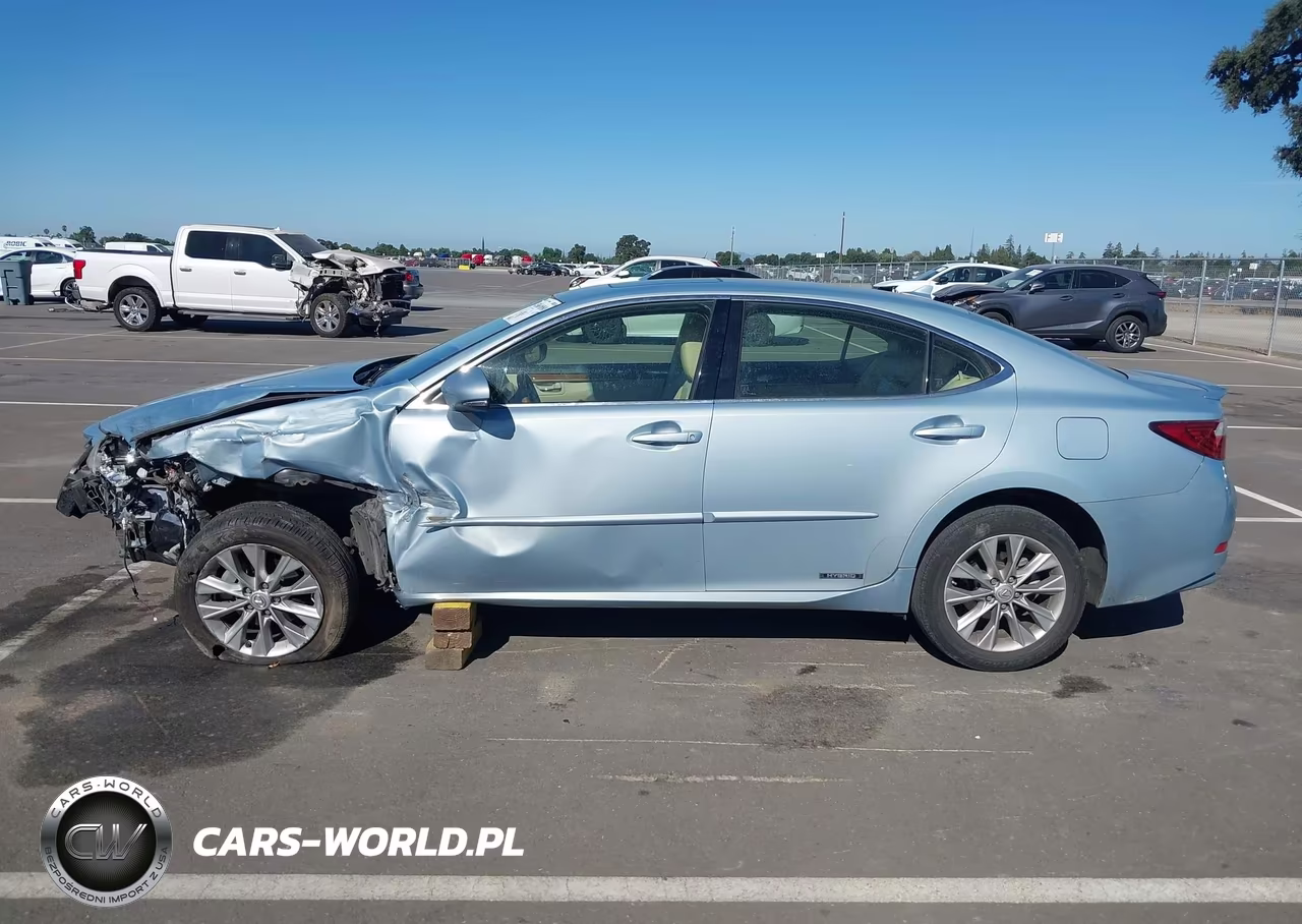 2013 Lexus Es 300H VIN:JTHBW1GG0D2031760 - 14