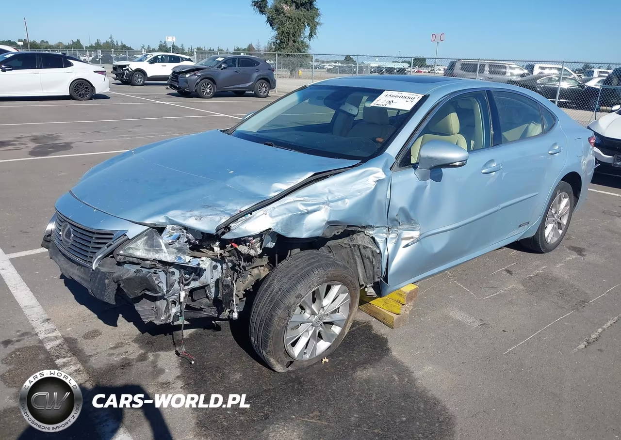 2013 Lexus Es 300H VIN:JTHBW1GG0D2031760 - 2