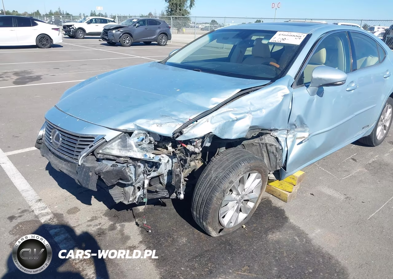 2013 Lexus Es 300H VIN:JTHBW1GG0D2031760 - 6