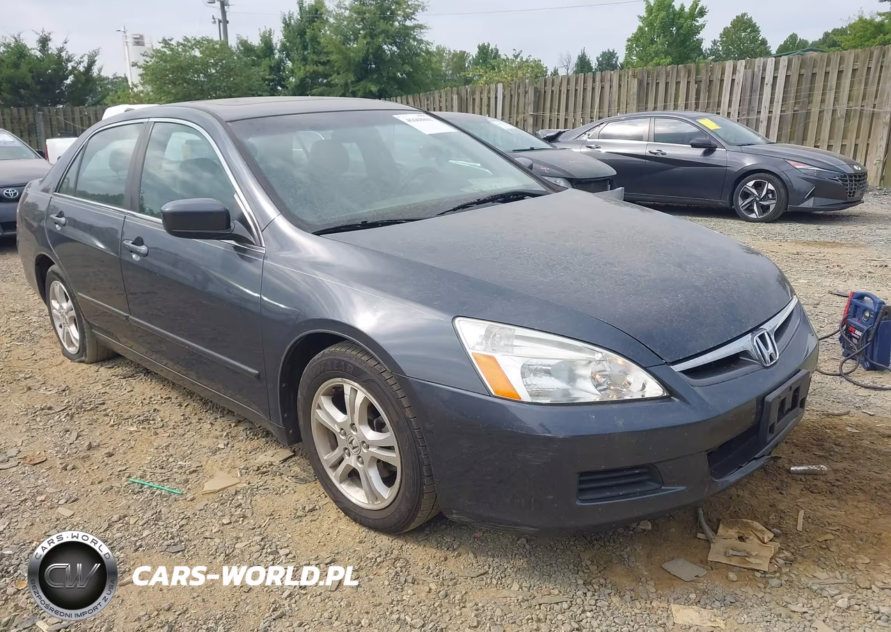 2007 Honda Accord 2.4 Ex VIN:1HGCM56857A043587 - 1