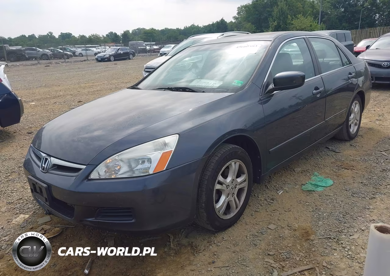 2007 Honda Accord 2.4 Ex VIN:1HGCM56857A043587 - 2