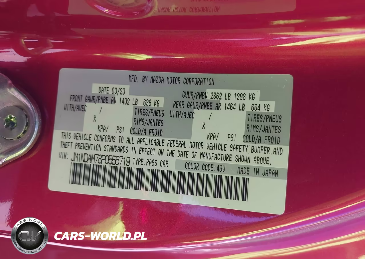 2023 Mazda Mx-5 Miata Rf Grand Touring VIN:JM1NDAM78P0556719 - 9