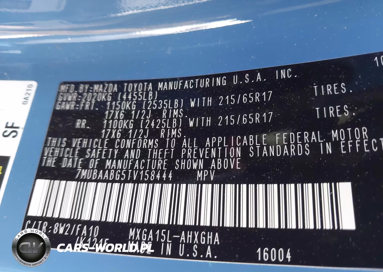 2026 Toyota Corolla Cross Le VIN:7MUBAABG5TV158444 - 9