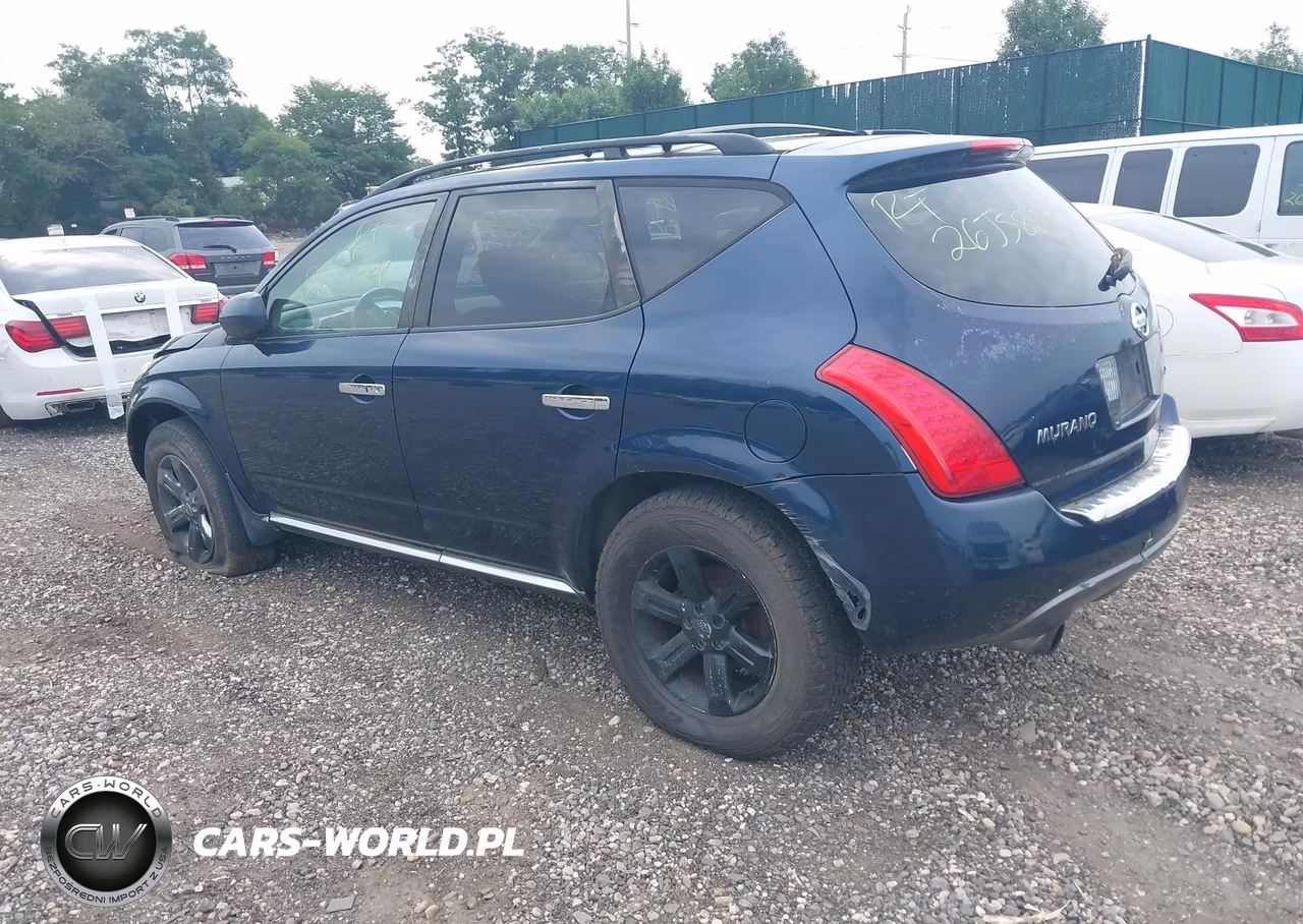 2007 Nissan Murano Sl VIN:JN8AZ08W07W628509 - 3
