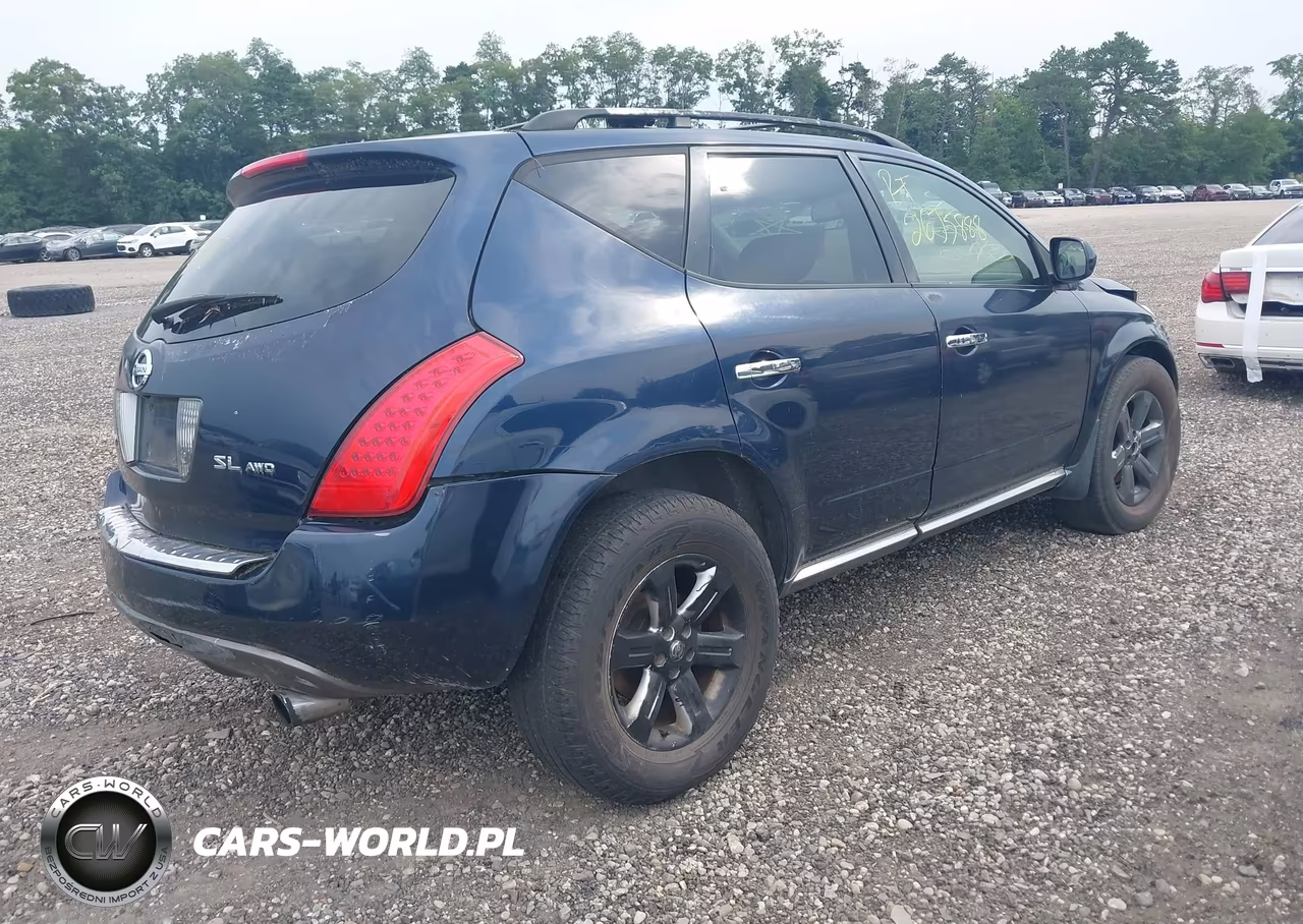2007 Nissan Murano Sl VIN:JN8AZ08W07W628509 - 4
