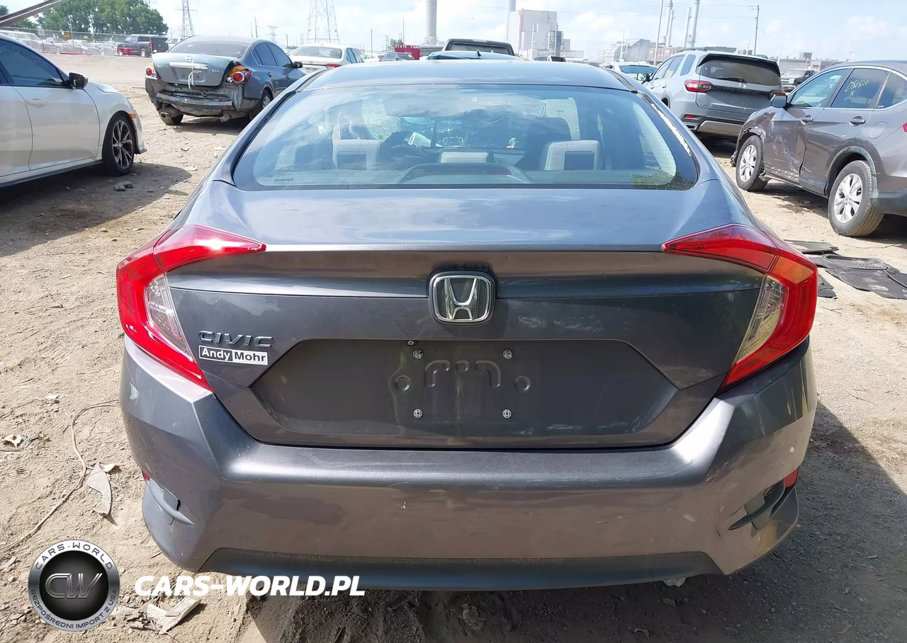 2017 Honda Civic Lx VIN:19XFC2F50HE030196 - 16