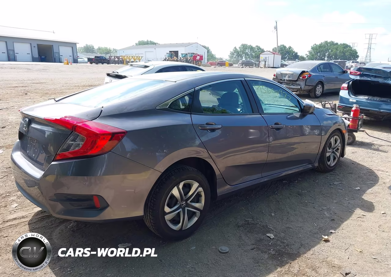 2017 Honda Civic Lx VIN:19XFC2F50HE030196 - 4