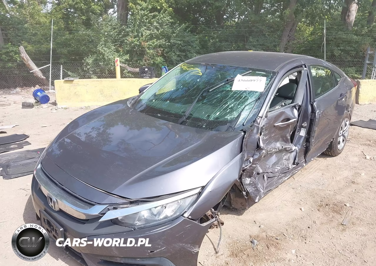 2017 Honda Civic Lx VIN:19XFC2F50HE030196 - 6