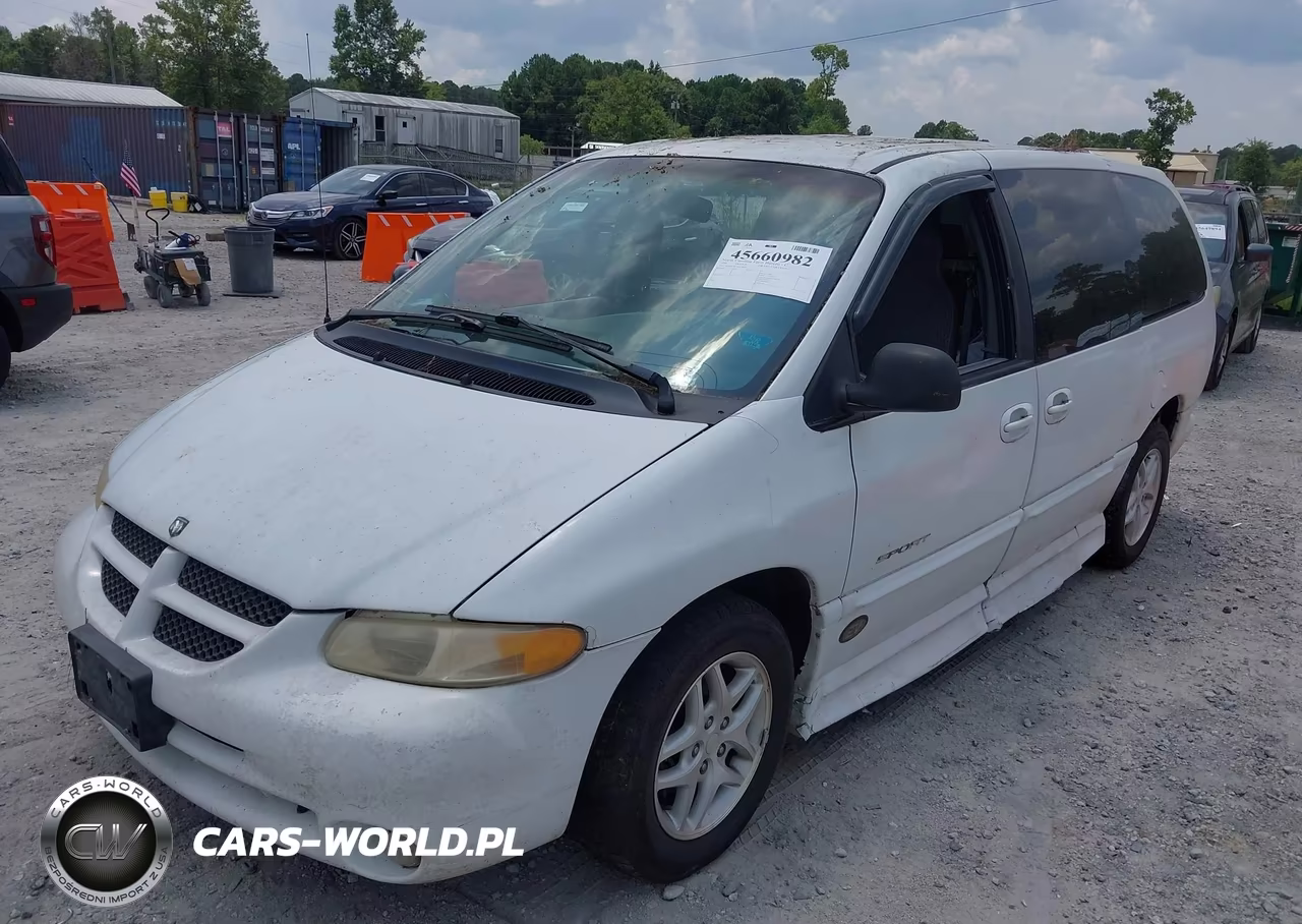 1999 Dodge Grand Caravan Se VIN:2B4GP44R7XR378369 - 2
