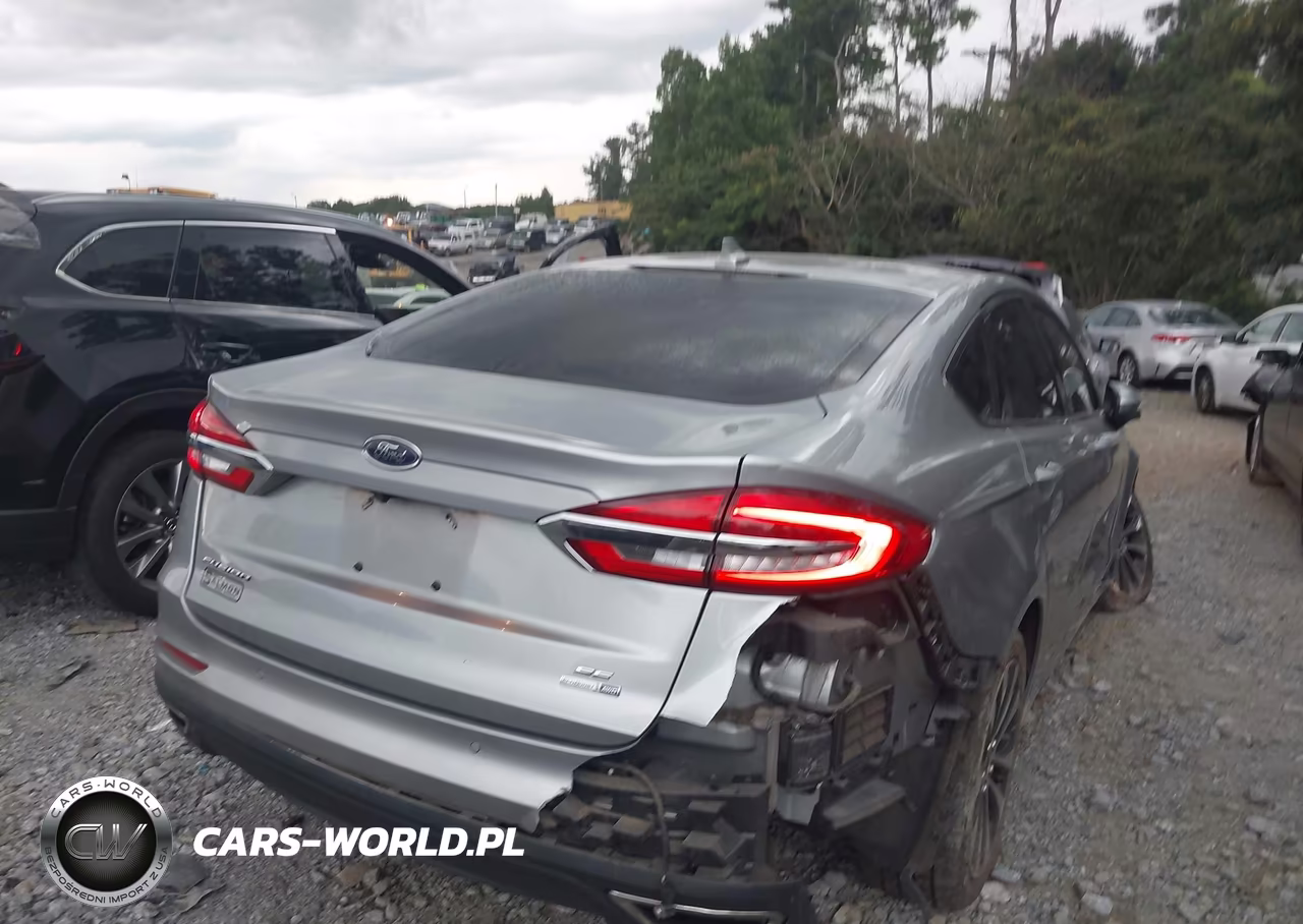 2020 Ford Fusion Se VIN:3FA6P0T95LR190548 - 4
